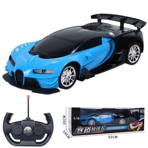 Children Four-channel Wireless Remote Control Car Toy 1:16 Drift Racing Sports Car Model Toy For Birthday Gifts Four-channel sport car (blue) 1:16  |   RC Cars RC Cars Four-channel sport car (blue) + 1:16