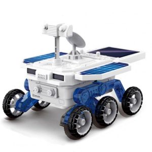 Diy016 Solar Powered Car Assembly 4wd Planetary Exploration Vehicle Science Education Toys For Kids Gifts As shown  |   RC Cars RC Cars As shown