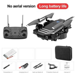 Drone LS11 4K Optional Dual Camera RC Quadcopter Transmitter USB Charging Cable Protection Cover Spare Blades Set Storage box without camera  |   RC Drones RC Drones RC Drones