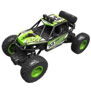 Electric Off-road Remote Control Car 1: 20 Wireless Charging Four-Wheel Drive Climbing Car Boy Toy green  |   RC Cars RC Cars Green