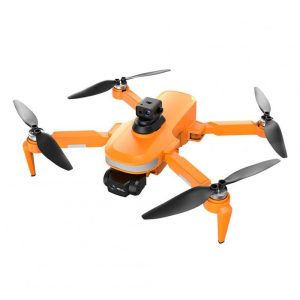 F1 Pro Drone 4k Gps Fpv 3-Shaft Gimbal 5g Wifi Obstacle Avoidance Brushless Motor Rc Quadcopter Orange 2 Batteries  |   RC Drones RC Drones Orange + 2 batteries