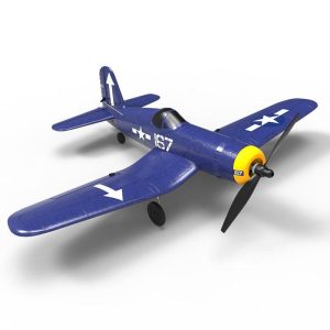 F4u 2.4g RC Airplane 4ch Epp Foam RC Fighter One-Key Aerobatic 400mm Wing Span RC Aircraft 761-8 Purple  |   RC Helicopters RC Drones & Vehicles Purple