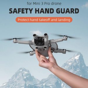 Finger Guard Protective Hand Guard Compatible For Dji Mini 3 Pro Drone Hand-held Take-off Landing Dam-board grey  |   RC Accessories RC Accessories Grey