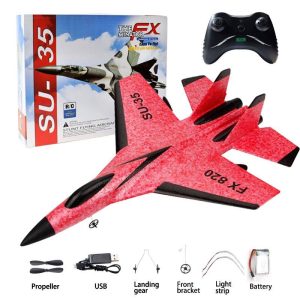 Foam Fx620 Remote Control Glider Fixed Wing Su Su35 Fighter Jet Electric Model Toy Plane Free of Assembly Red  |   RC Helicopters RC Drones & Vehicles RC Helicopters