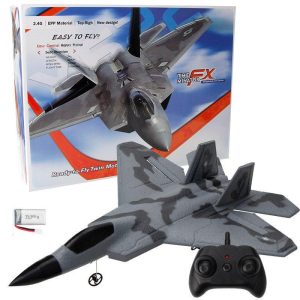 Fx622 2.4G Remote Control Plane Fixed Wing Small F22 Fighter Aircraft Model Toy RC Glider Camouflage  |   RC Helicopters RC Drones & Vehicles Camouflage