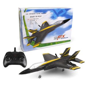 Fx635 Remote Control Aircraft 2.4g F35 Fighter Fixed-Wing RC Glider Epp Foam RC Airplane Toys Black  |   RC Helicopters RC Drones & Vehicles FX635 black