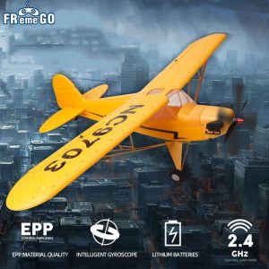 FX9703 J3 RC Airplane 2.4G 5CH 3D/6G System Remote Control Glider 680mm Wing Span USB Charging RC Aircraft Model Toys  |   RC Helicopters RC Drones & Vehicles As picture show