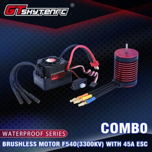 GTSKYTENRC Waterproof Combo 3650  3600KV 5200KV Brushless Motor w//Heat Sink 60A ESC for RC 1/10 RC Car 3600KV+60A  |   RC Accessories RC Accessories 3600KV+60A