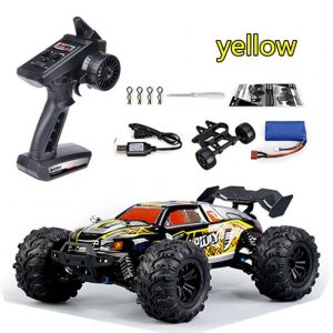 High-speed Remote  Control  Car 4wd 1:16 Led Light Stunt Drift Car Play Toys For Boys Yellow 101  |   RC Cars RC Cars RC Cars