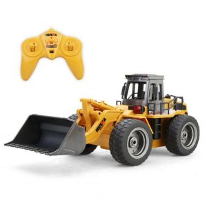 Huina 520 1:18 Remote Control Bulldozer Snow Plow Children Engineering Vehicle Model Toys  |   RC Cars RC Cars 1:18