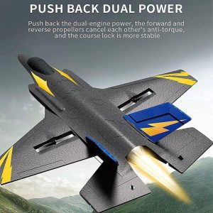 Kf605 F35 RC Airplane 2.4ghz 4ch 6-Shaft Gyro RC Plane Epp Foam 15min Flight Time Remote Control Glider  |   RC Helicopters RC Drones & Vehicles F35 fighter