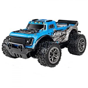 Kids RC Car High Speed 30km/H Off-Road Vehicle with Light Electric Remote Control Climbing Car Blue 1 Battery  |   RC Cars RC Cars Blue + 1 battery