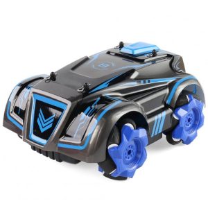 Kids RC Car With Music Light Rechargeable 360 Degree Rotation Drift Stunt Remote Control Car Birthday Gifts For Boys Blue  |   RC Cars RC Cars Blue