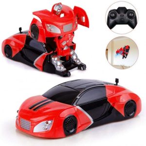 Kids Remote Control Car Gesture Induction Deformation Wall Climbing Stunt Car 9950a Red  |   RC Cars RC Cars 9950A-red