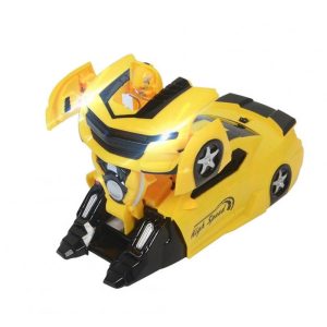 Kids Remote Control Car Gesture Induction Deformation Wall Climbing Stunt Car 9950b Yellow  |   RC Cars RC Cars 9950B-yellow