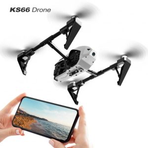 KS66 RC Drone With Dual 8K Camera 18mins Flight Time Optical Flow Positioning WIFI Brushless RC Quadcopter 8k  |   RC Drones RC Drones 8k