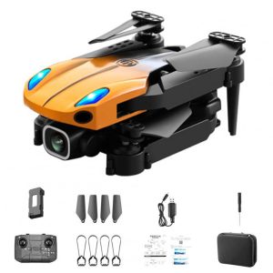 Ky907 Mini Drone with Camera Smart Obstacle Avoidance Folding Remote Control Quadcopter Toys Orange A 1 Battery  |   RC Drones RC Drones & Vehicles Orange A 1 battery