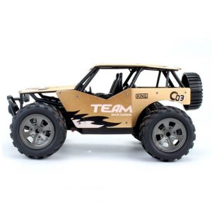 KYAMRC 1:18 Remote Control Short Pickup Car Model 2.4g Remote Control Big-foot Off-road Vehicle Toy For Boys 1888B Alloy – Gold  |   RC Cars RC Cars 1888B Alloy - Gold