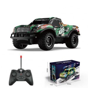 Kyamrc Y242 1:24 Mini Remote Control Car Toy 10km/h RC Off-road Vehicle Model for Boys Green  |   RC Cars RC Cars RC Cars