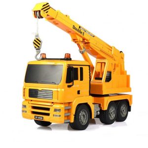 Large Remote  Control  Crane  Toys Rechargeable 360 Degree Rotation Console Simulation Construction Vehicle Model For Children Large remote control crane  |   RC Cars RC Cars Large remote control crane