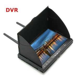 LCD5802D 5802 5.8G 40CH 7Inch FPV Monitor with DVR Build-in Battery Video Screen Antenna AV Cable Charger Set With DVR_U.S. regulations  |   RC Accessories RC Accessories RC Accessories