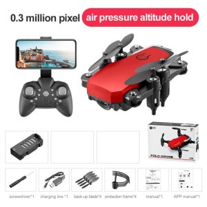 LF606 Mini Drone with Camera Altitude Hold RC Drones with Camera HD Wifi FPV Quadcopter Dron RC Helicopter 0.3M  |   RC Drones RC Drones 0.3M