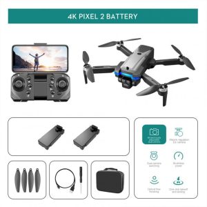 LS-S8S 2.4G WIFI Rc Drone With 4K 3-lens Camera Foldable Optical Flow Positioning Obstacle Avoidance Aerial Photography Brushless RC Quadcopter For Birthday Gifts 1 battery  |   RC Drones RC Drones 1 battery