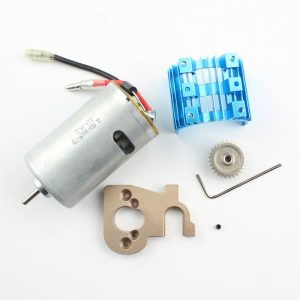 Metal 550 Carbon Brush Motor+ Motor Mount for WLtoys 144001 1/14 4WD RC Car Spare Parts default  |   RC Accessories RC Accessories Default