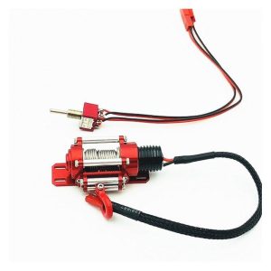 Metal Steel Wired Automatic Simulated Winch Toy for 1/10 Traxxas HSP Redcat HPI TAMIYA Axial SCX10 RC4WD D90 RC Car Red chassis  |   RC Accessories RC Accessories RC Accessories