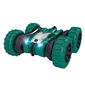 Mini RC Cars 2.4GHz 360 Degree Flip Double Side Stunt Car Rechargeable Remote Control Vehicle Model Toys For Boys Girls Birthday Xmas Gifts green  |   RC Cars RC Cars Green