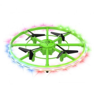 Mini RC Drone with LED Light Smart Altitude Hold Obstacle Avoidance Remote Control Quadcopter Green Foam  |   RC Quadcopters RC Drones & Vehicles Green + Foam + color box