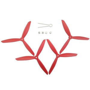 MJX Bugs 3 PRO B3 PRO HS700 Brushless Quadcopter Upgrade Accessories Drone 3-bladed Propeller red  |   RC Accessories RC Accessories RC Accessories