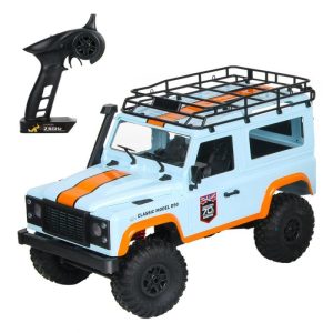 MN-99 2.4G 1/12 4WD RTR Crawler RC Car For Land Rover 70 Anniversary Edition Vehicle Model blue_Single battery  |   RC Cars RC Cars Blue + Single battery