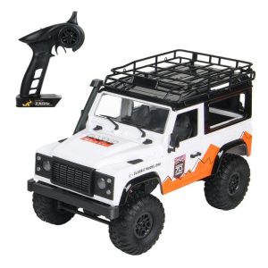 MN-99 2.4G 1/12 4WD RTR Crawler RC Car For Land Rover 70 Anniversary Edition Vehicle Model white_Double battery  |   RC Cars RC Cars RC Cars