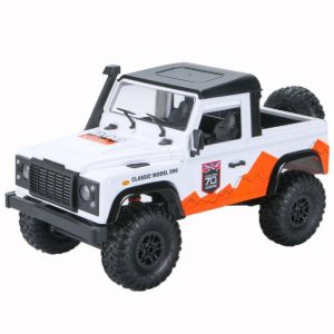 MN 99A 1:12 4WD RC Cars 2.4G Radio Control RC Cars Toys RTR Crawler Off-Road Buggy For Land Rover Vehicle Model Pickup Car white_1 battery  |   RC Cars RC Cars RC Cars