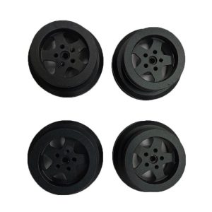 MN Model Metal Beadlock Wheels Rims for MN45 D90 91 96 99 99S 99A 1/12 Rc Car Model Spare Parts DIY  black_4PCS  |   RC Accessories RC Accessories Black + 4PCS