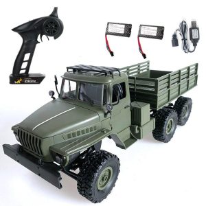 MN80S Ural 1/16 2.4G 6WD RC Car Truck Rock Crawler Command Communication Vehicle RTR Toy MN88S double electric version_1:16  |   RC Cars RC Cars MN88S double electric version + 1:16