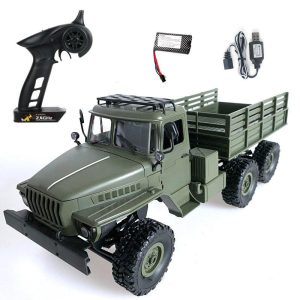 MN80S Ural 1/16 2.4G 6WD RC Car Truck Rock Crawler Command Communication Vehicle RTR Toy MN88S standard_1:16  |   RC Cars RC Cars MN88S standard + 1:16