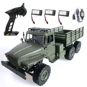 MN80S Ural 1/16 2.4G 6WD RC Car Truck Rock Crawler Command Communication Vehicle RTR Toy MN88S three electric version_1:16  |   RC Cars RC Cars MN88S three electric version + 1:16