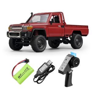 MN82 1:12 Full Scale RC Car 2.4G 4WD Remote Control Off-Road Vehicle With 280 Motor For Boys Girls Birthday Christmas New Year Gifts MN-82 red 1:12  |   RC Cars RC Cars MN-82 red + 1:12