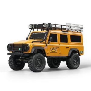 Mnrc Mn111 1/18 RC Rock Crawler Car DIY Kit 4×4 Off-Road RC Truck Vehicle Model Toys Yellow  |   RC Cars RC Cars RC Cars