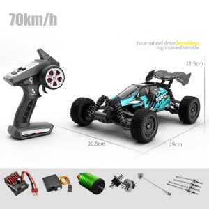 Q117 Full Scale High-speed Remote Control Car Off-road Vehicle Metal Model Racing Car Toys for Kids Blue  |   RC Cars RC Cars Blue