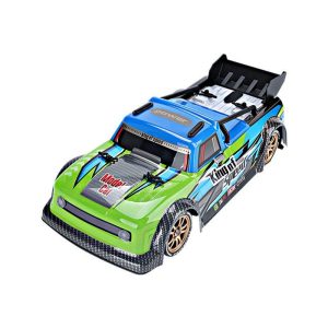 Q123 1/16 2.4g 4wd Spray Drift RC Car LED Light Full Proportional Short-Course Off-Road Truck Vehicles Models Toys Green  |   RC Cars RC Cars Green