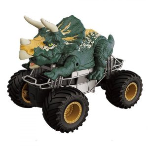 Q160 Kids Remote Control Dinosaur Car With Light Spray 2.4 GHz Rechargeable Rc Stunt Off-road Vehicle Toys For Kids Birthday Gifts B-GREEN  |   RC Cars RC Cars B green