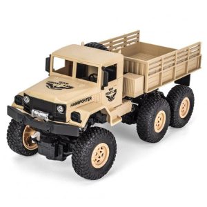 Q69 1:18 Remote Control Truck Simulation 4wd Military Off-road Vehicle Model Toys Yellow No.8  |   RC Cars RC Cars Q69 Yellow No.8 + 1:18