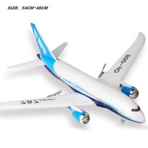 QF008 2.4G Remote Control Airplane 3CH 787 EPP Foam RC Glider Fixed Wing Remote Control Aircraft without Lights  |   RC Helicopters RC Drones & Vehicles RC Helicopters