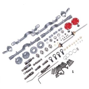 RBR/C Differential Metal OP Parts For 1/16 WPL All Model Vehicle RC Car Parts Silver  |   RC Accessories RC Accessories RC Accessories