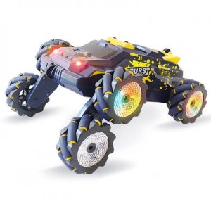 RC Stunt Car 6-Wheels Spray Twisting Stunt Drift Car Gesture Sensing Remote Control Vehicle Yellow Dual Control  |   RC Cars RC Cars RC Cars