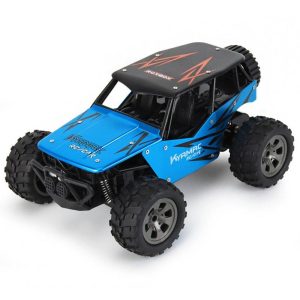 Remote Control Car 1:18 Children Big Wheel Alloy Off-road Vehicle Rechargeable Remote Control Car Toy 1810A blue 1:18  |   RC Cars RC Cars 1810A blue + 1:18