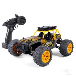 Remote Control Car Four-wheel Drive Full Scale High-speed Off-road Vehicle Professional Rc Car Toy For Kids Raptor – Yellow  |   RC Cars RC Cars Raptor - Yellow